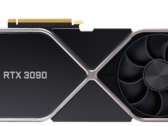 La prossima RTX 3090 Ti offrirà una larghezza di banda di memoria totale di 1 TB/s. (Fonte immagine: Nvidia)