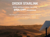 L'Australia rurale e la Nuova Zelanda ottengono un accordo per Internet Starlink (immagine: SpaceX)