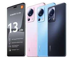 Lo Xiaomi 13 Lite è disponibile in tre colori, ma non è una replica esatta del CIVI 2. (Fonte: Xiaomi)