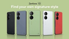Lo Zenfone 10 sarà disponibile in vari colori. (Fonte: ASUS)