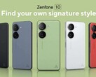 Lo Zenfone 10 sarà disponibile in vari colori. (Fonte: ASUS)