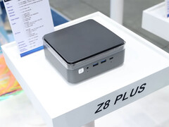 A quanto pare, ECS Z8 Plus supporta sia la RAM LPDDR5X che DRR5. Nella foto: il mini PC. (Fonte immagine: Goldfries su YouTube)
