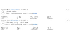 Garmin Venu 2 vs. Galaxy Z Fold5