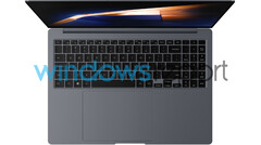 Una prima occhiata al possibile Galaxy Book4 Ultra. (Fonte: Windows Report)