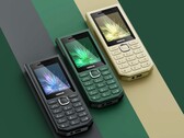 Il Nokia 300 Charge è disponibile in tre colori: beige, verde e nero.