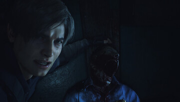 Schermata del gameplay di Resident Evil 2