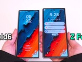 Un video hands-on di un manichino Samsung Galaxy Z Fold7, confrontato direttamente con il predecessore. (Fonte immagine: TheSinza, Youtube)