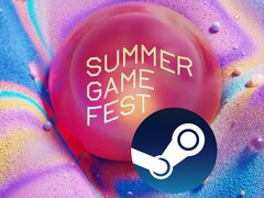 Il banner del Summer Game Fest con il logo di Steam