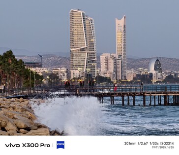 Vivo X300 Pro 200 mm senza tele-convertitore.