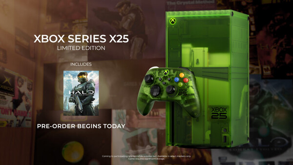 L'edizione limitata Xbox Series X25 include il download gratuito di Halo: Campaign Evolved.