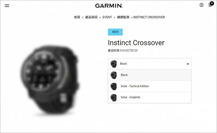 Lo smartwatch ibrido Garmin Instinct Crossover. (Fonte: Garmin via Fitness Tracker Test)