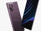 Renders trapelati dell'OPPO Find X5 Pro. (Fonte: OnLeaks X Prepp)