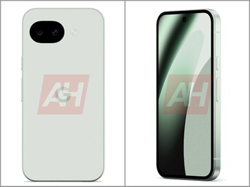 Render del Pixel 10a nella prevista colorazione Fog.