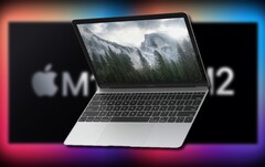 Sembra che ci siano piani per un portatile MacBook da 12 pollici con Apple Silicon al suo interno. (Fonte immagine: Apple/Notebookcheck - modificato)