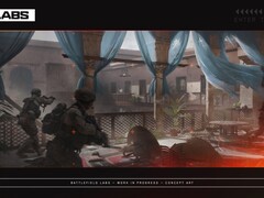 Concept art ufficiale di Battlefield 6 da Battlefield Labs. (Fonte: EA)