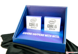 Intel Core i9-10900K ed Intel Core i5-10600K - Gentilmente fornite da: Intel Germany