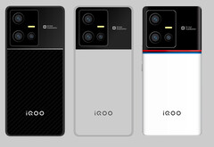 Rendering concettuali di iQOO 10 e iQOO 10 BMW. (Fonte: Digital Chat Station &amp;amp; @UniverseIce - a cura di)