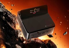 L'ultimo mini PC di Machenike ha un Core i9 e un display di stato pieghevole (Fonte: Machenike)