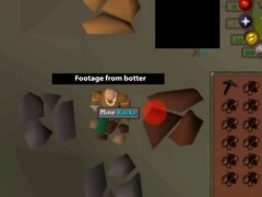 Una clip che mostra un bot in RuneScape vecchia scuola
