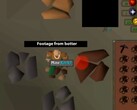 Una clip che mostra un bot in RuneScape vecchia scuola