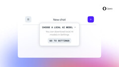 Opera annuncia la possibilità di scaricare e utilizzare gli LLM locali (Fonte: Opera)