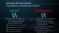 Benefici del Nahimic 3D Audio. (Per gentile concessione: MSI)