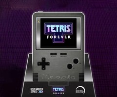 L'edizione da collezione di Tetris Forever viene fornita con un palmare da gioco. (Fonte: Digital Eclipse)