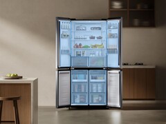 Il nuovo Mijia Refrigerator Cross Door 502L di Xiaomi (nella foto) è ora disponibile in Europa. (Fonte: Xiaomi)