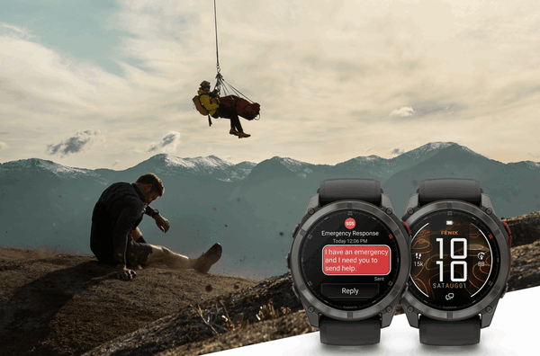 Il Fenix 8 Pro supporta la comunicazione satellitare, ma dietro un paywall. (Fonte: Garmin)