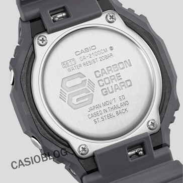 Serie G-Shock GA-2100CM (Fonte: Casioblog)