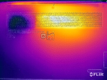 Temperature superficiali sul fondo (stress test)