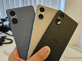 L'Xperia 5 V nei tre colori di lancio. (Fonte: Notebookcheck)
