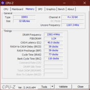 CPU-Z Memoria
