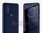 Il Motorola 'Maui' ha un design semplice con cornici spesse del display. (Fonte: 91mobiles)