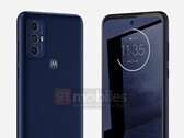 Il Motorola 'Maui' ha un design semplice con cornici spesse del display. (Fonte: 91mobiles)