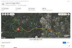 Garmin Edge 500 - panoramica