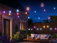 Le Smart Outdoor S14 Bulb String Lights 2 di Govee (nella foto) sono state ufficialmente lanciate negli Stati Uniti. (Fonte: Govee)