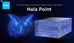 Sistema di ricerca neuromorfico Intel Hala Point (Fonte: Intel)
