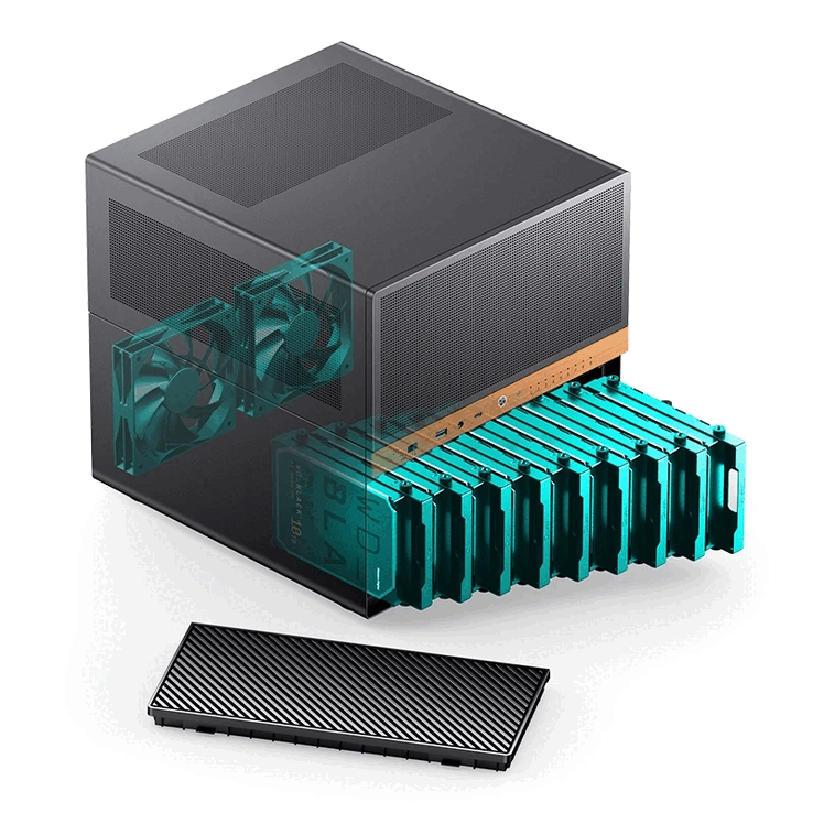 Telaio NAS Jonsbo N6 (Fonte: IT Homes)