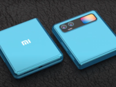 Il Galaxy Z Flip3 potrebbe presto affrontare un concorrente di Xiaomi. (Fonte: TS Designer)