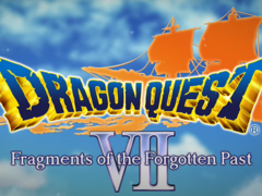 L&#039;immagine del logo di Dragon Quest VII (fonte: Nintendo)