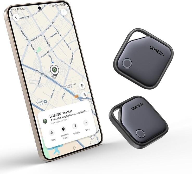 Ugreen FineTrack S funziona con l'applicazione Samsung SmartThings Find (nella foto). (Fonte: Ugreen via Amazon)
