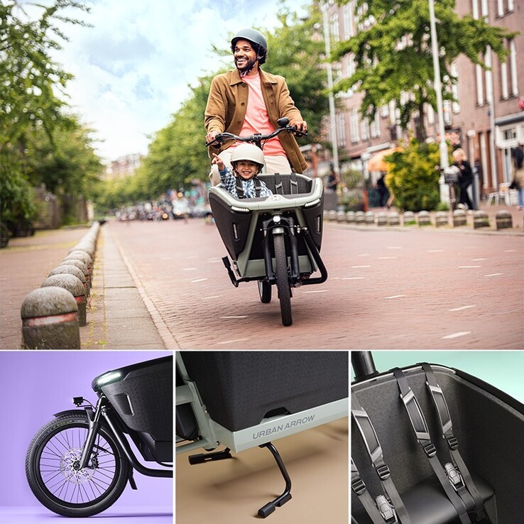 Urban Arrow FamilyNext Pro sfoggia ora un nuovo design elegante e arrotondato (fonte: Urban Arrow)