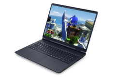 Il ghosting dovuto ai tempi di risposta più lenti del bianco e del nero è più evidente sul modello 16 Aurora più economico (Fonte: Alienware)