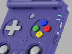 L'Anbernic RG34XX SP nella sua finitura Indigo. (Fonte: Anbernic)