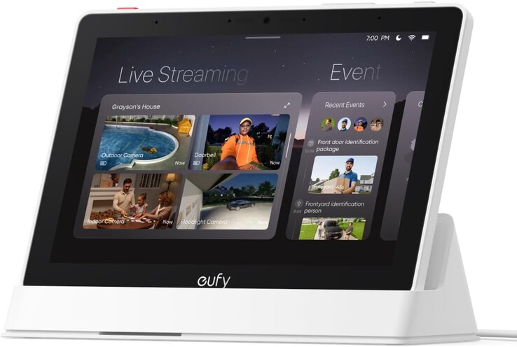 Lo Smart Display eufy E10. (Fonte: eufy)