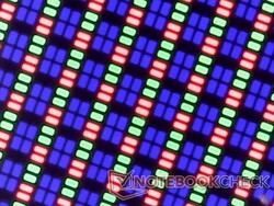 Matrice di subpixel RGB OLED Sharp