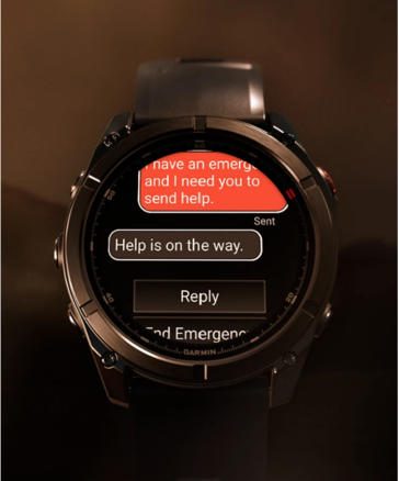 Ma può anche salvare delle vite in caso di emergenza. (Fonte: Garmin)