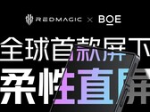 RedMagic collabora con BOE per lo schermo 8 Pro. (Fonte: RedMagic)