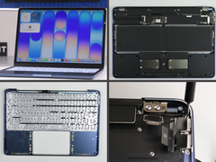 Immagini che mostrano il teardown del Macbook Neo di iFixit Apple 